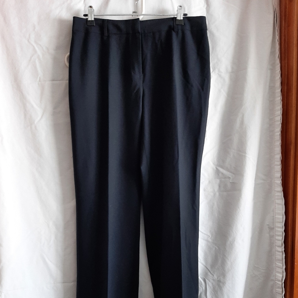 Deep navy trousers